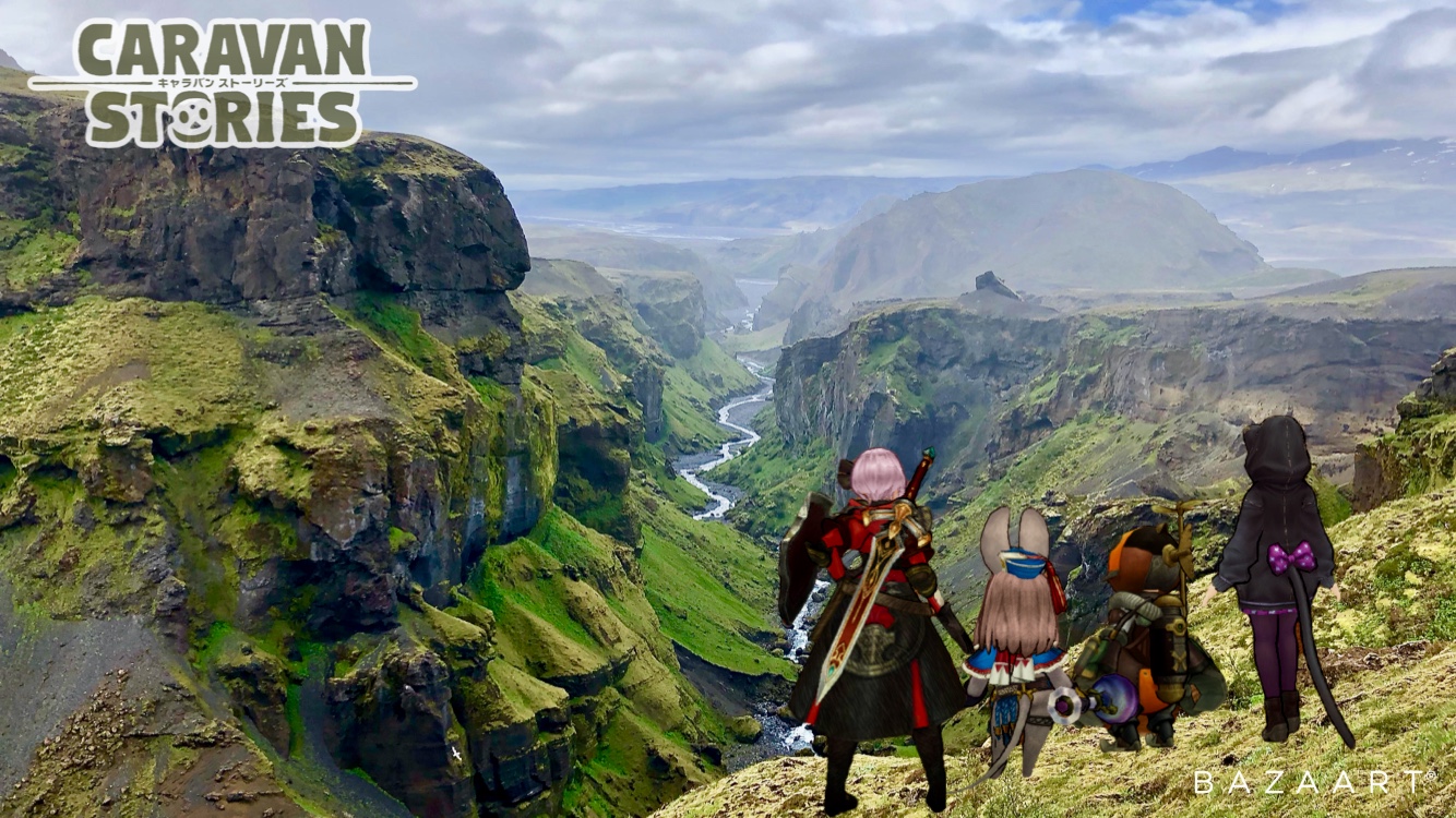 ファンタジー系ゲームのmovieでありがちな 1コマ Caravan Stories キャラバンストーリーズ マスターズサイト