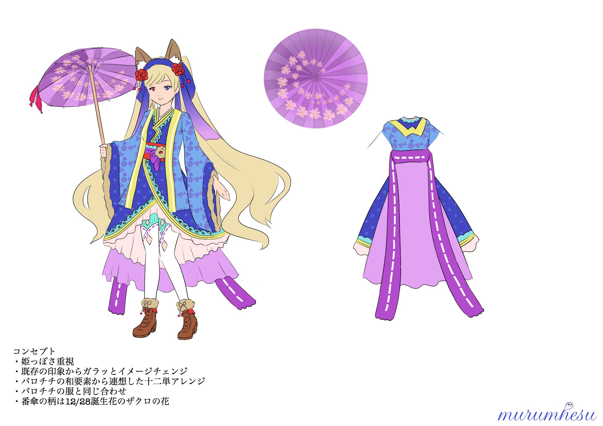 オデッシア衣装 4つ案出してみた 1 2 Caravan Stories キャラバンストーリーズ マスターズサイト