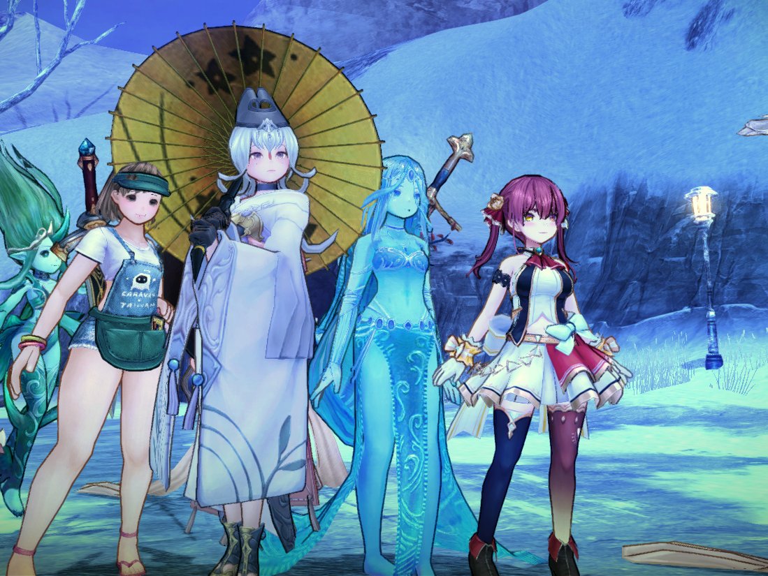 死闘終えての加工画 Caravan Stories キャラバンストーリーズ マスターズサイト